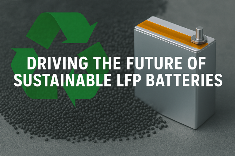 Driving the future of sustainable LFP battery recycling